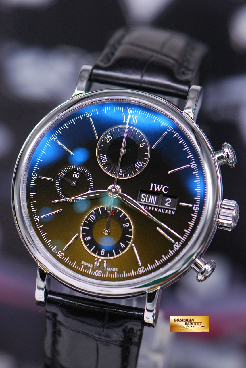 [SOLD] IWC PORTOFINO CHRONOGRAPH 41mm SS AUTOMATIC IW3910-08 (NEAR MINT)