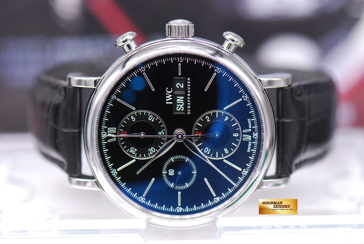 [SOLD] IWC PORTOFINO CHRONOGRAPH 41mm SS AUTOMATIC IW3910-08 (NEAR MINT)
