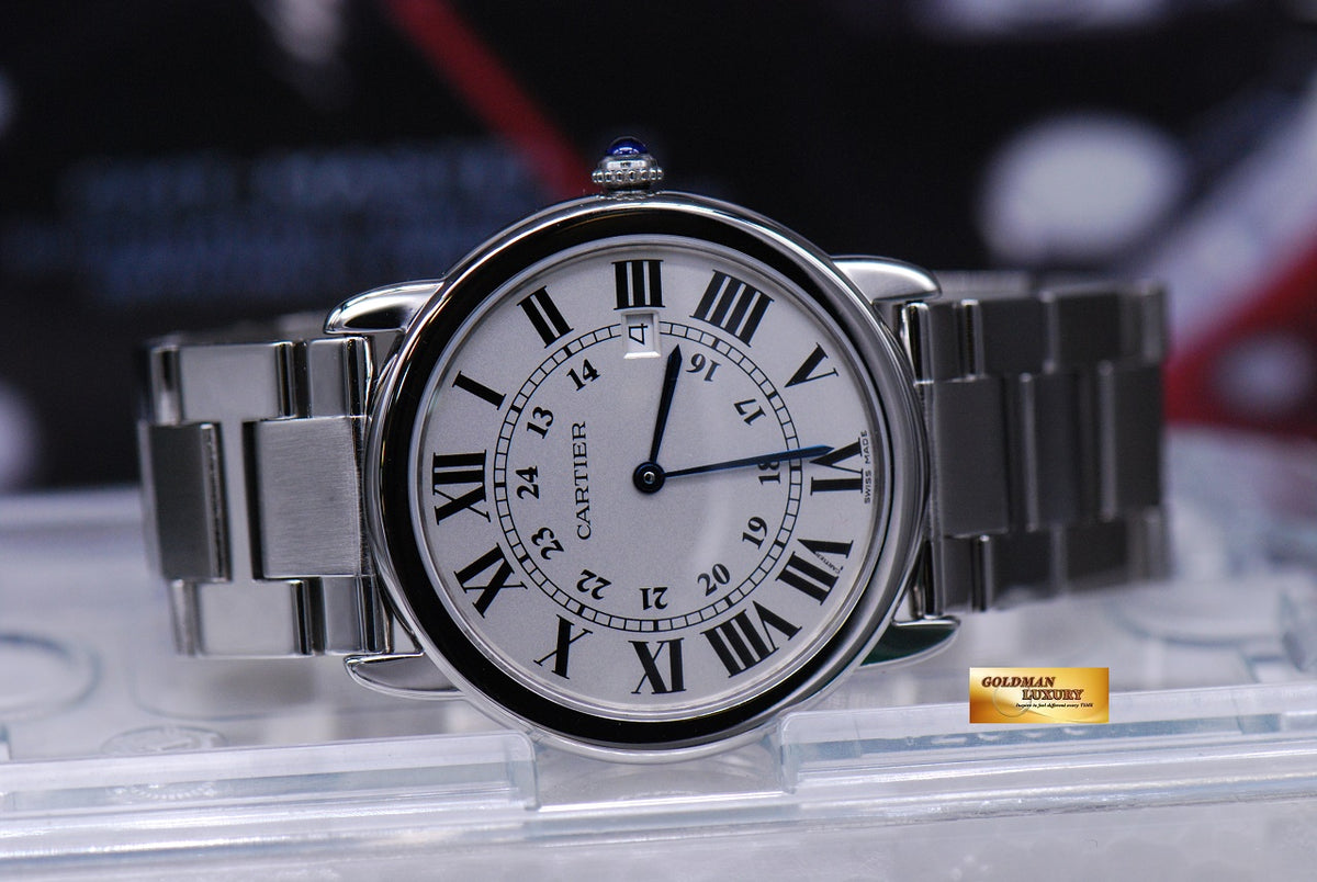 [SOLD] CARTIER RONDE SOLO 36mm STAINLESS STEEL QUARTZ 2934 (MINT)