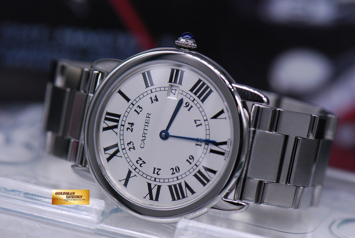 [SOLD] CARTIER RONDE SOLO 36mm STAINLESS STEEL QUARTZ 2934 (MINT)