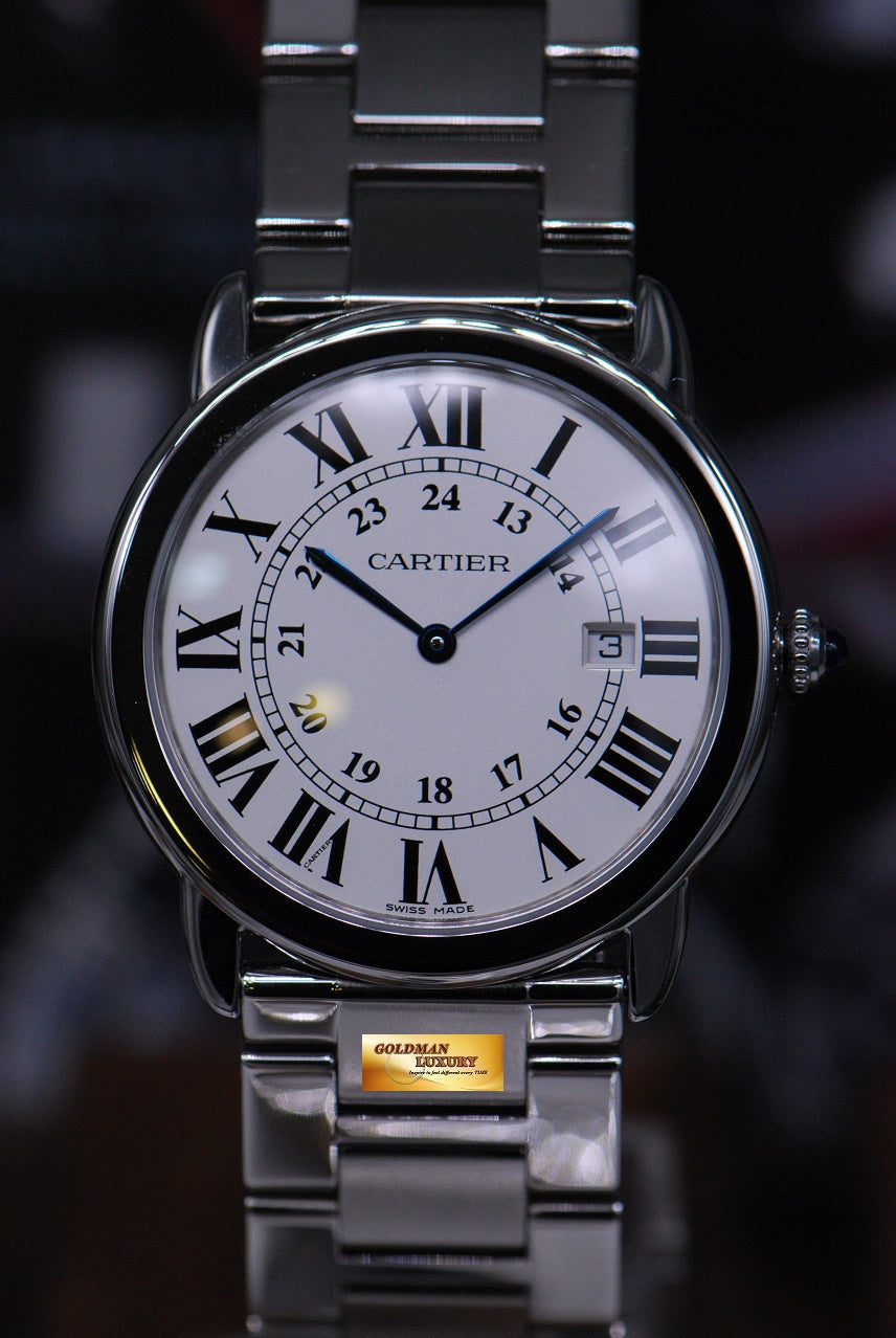 [SOLD] CARTIER RONDE SOLO 36mm STAINLESS STEEL QUARTZ 2934 (MINT)