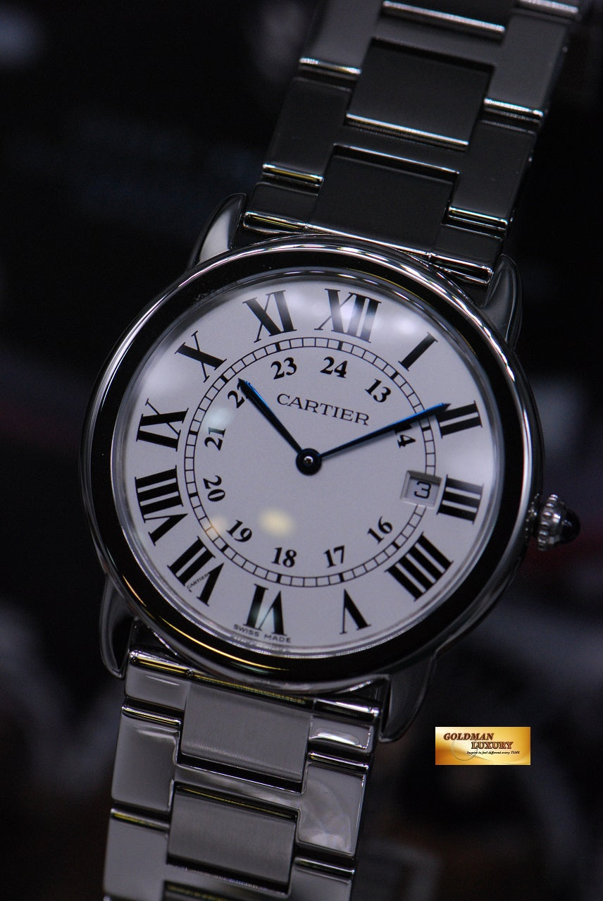 [SOLD] CARTIER RONDE SOLO 36mm STAINLESS STEEL QUARTZ 2934 (MINT)