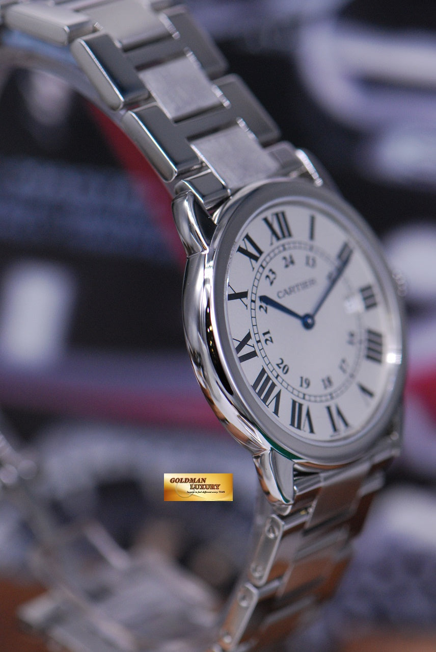 [SOLD] CARTIER RONDE SOLO 36mm STAINLESS STEEL QUARTZ 2934 (MINT)