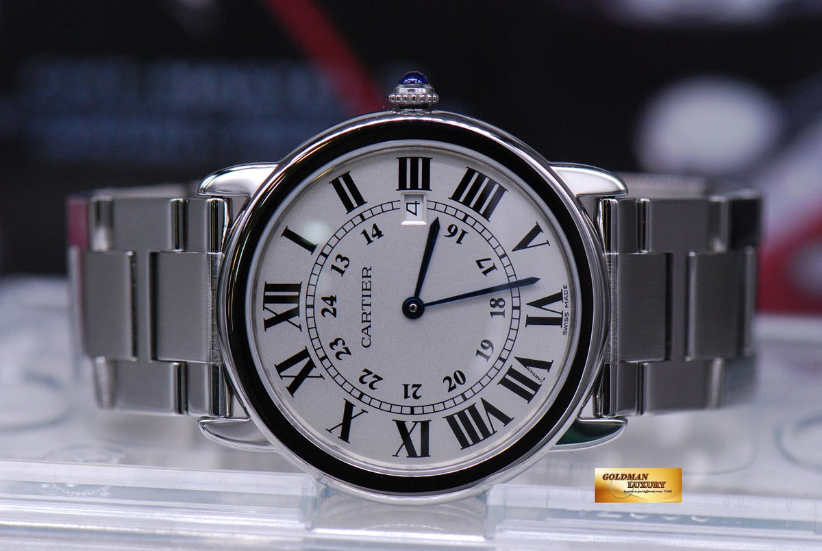 [SOLD] CARTIER RONDE SOLO 36mm STAINLESS STEEL QUARTZ 2934 (MINT)
