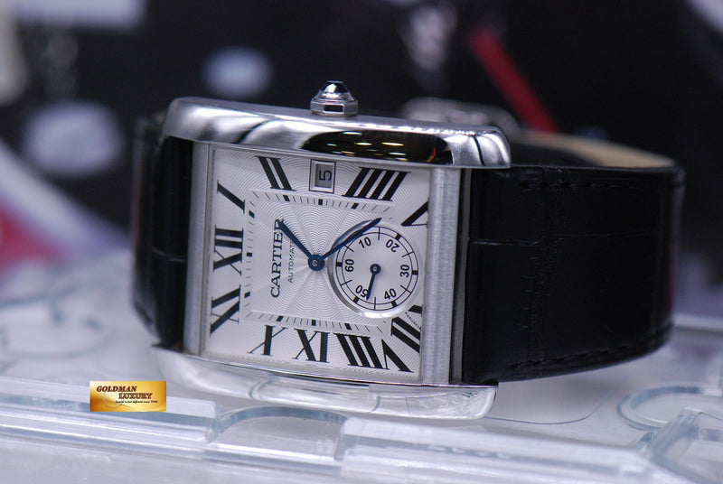SOLD CARTIER TANK MC LARGE AUTOMATIC W5330003 NEAR MINT