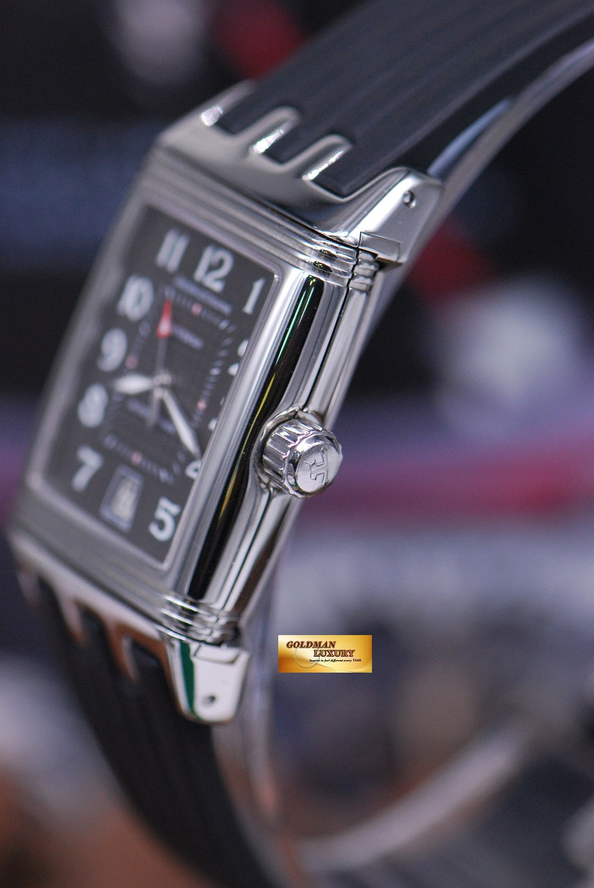 [SOLD] JLC REVERSO GRANDE SPORT AUTOMATIC SS RUBBER 290.8.60 (MINT)