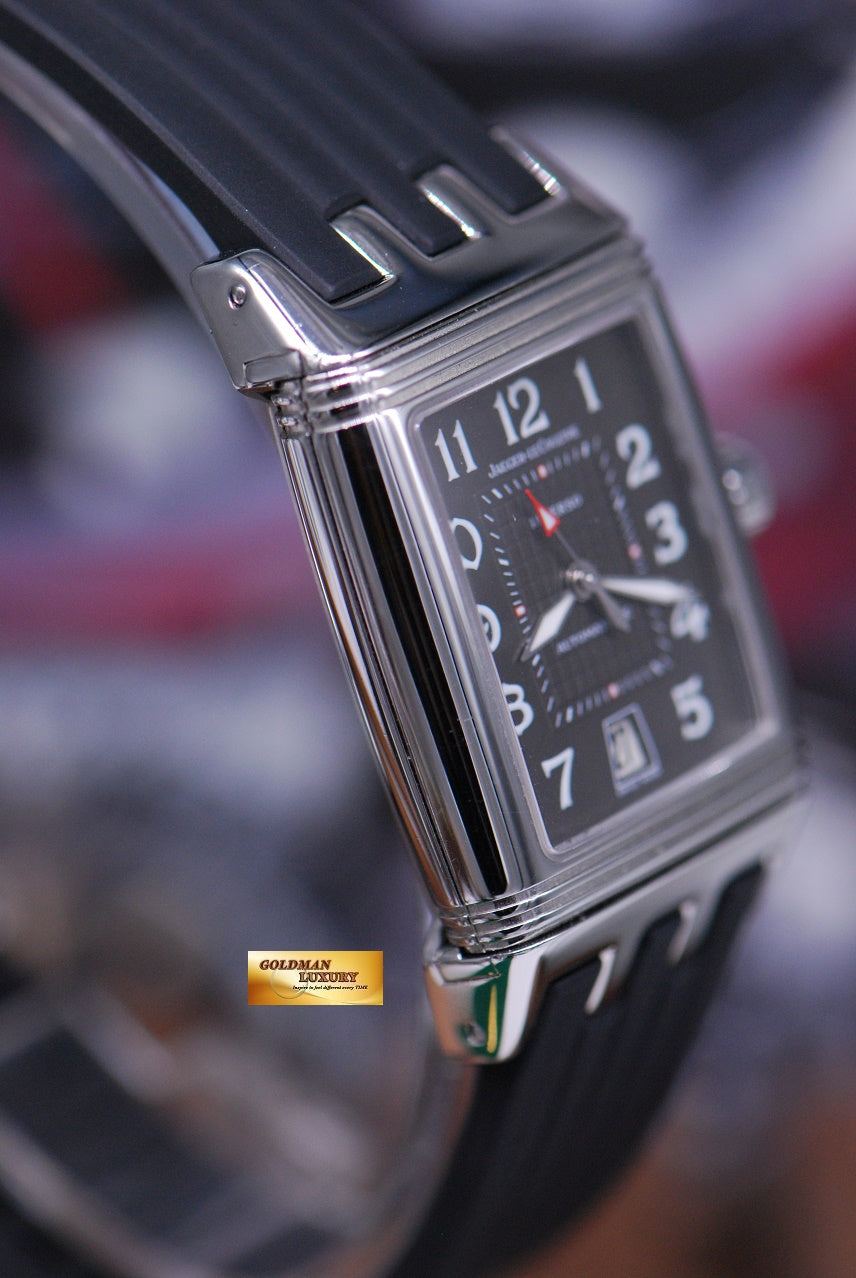 [SOLD] JLC REVERSO GRANDE SPORT AUTOMATIC SS RUBBER 290.8.60 (MINT)