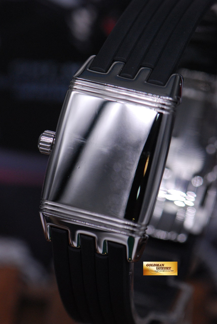 [SOLD] JLC REVERSO GRANDE SPORT AUTOMATIC SS RUBBER 290.8.60 (MINT)
