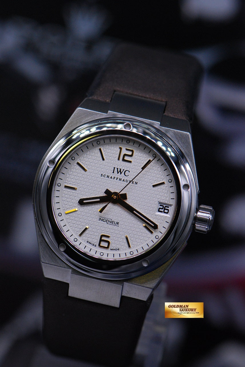 [SOLD] IWC INGENIEUR LADIES MIDSIZE 34mm AUTOMATIC IW4515 (MINT)