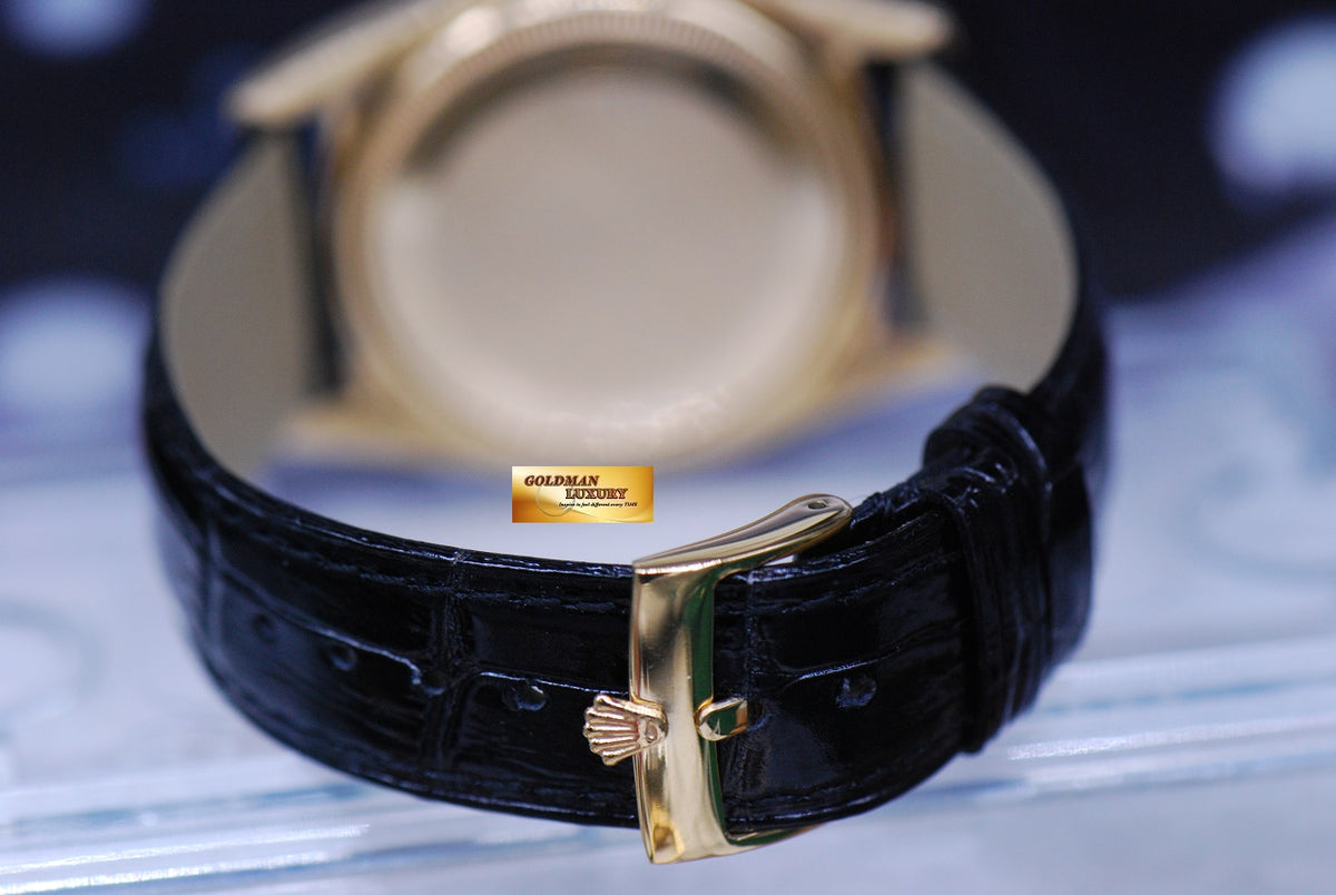 [SOLD] ROLEX OYSTER PERPETUAL DATEJUST DAY-DATE PRESIDENT 18K YELLOW GOLD 1803 (NEAR MINT)