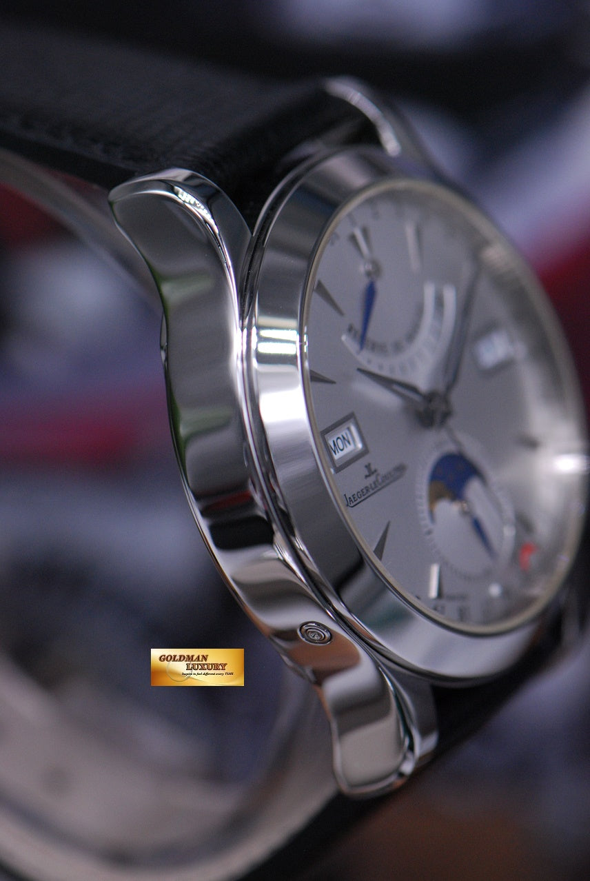 [SOLD] JLC MASTER CONTROL RESERVE De MARCHE MOONPHASE CALENDAR Q151842A (MINT)