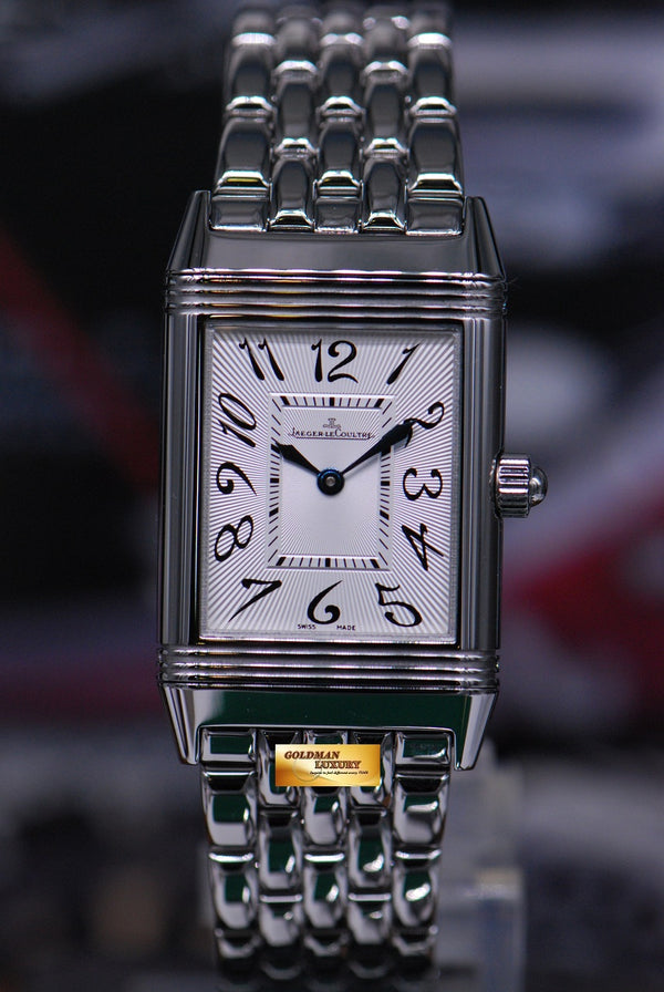 [SOLD] JLC REVERSO DUETTO LADIES DIAMOND MANUAL  WINDING 256.8.75 (MINT)