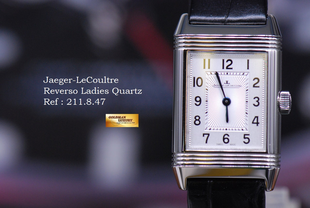 [SOLD] JLC REVERSO LADIES 21mm QUARTZ 211.8.47 (MINT)