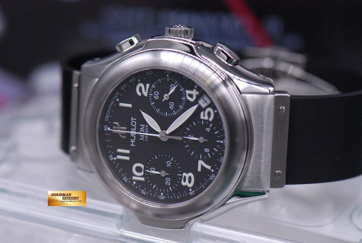 [SOLD] HUBLOT MDM CHRONOGRAPH 38mm AUTOMATIC 1810.1 (MINT)