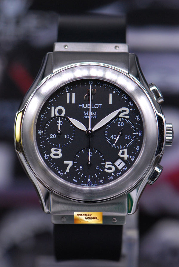 [SOLD] HUBLOT MDM CHRONOGRAPH 38mm AUTOMATIC 1810.1 (MINT)