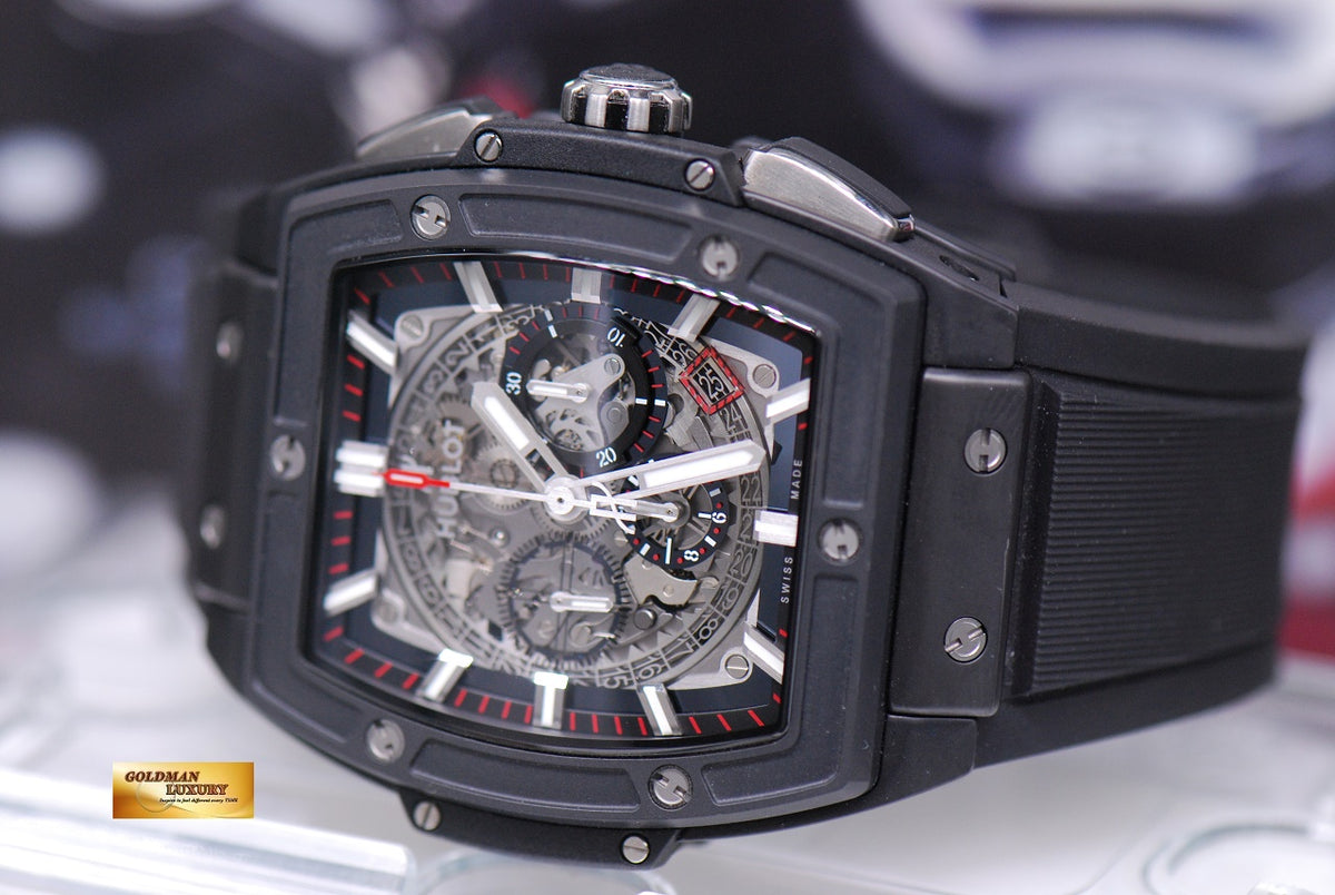 [SOLD] HUBLOT SPIRIT OF BIG BANG BLACK MAGIC CERAMIC AUTOMATIC 601.CI.0173.RX (MINT)