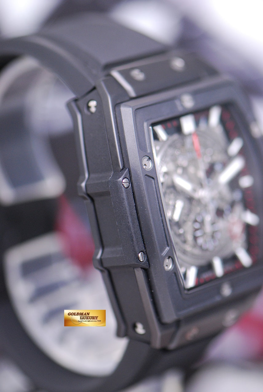 [SOLD] HUBLOT SPIRIT OF BIG BANG BLACK MAGIC CERAMIC AUTOMATIC 601.CI.0173.RX (MINT)