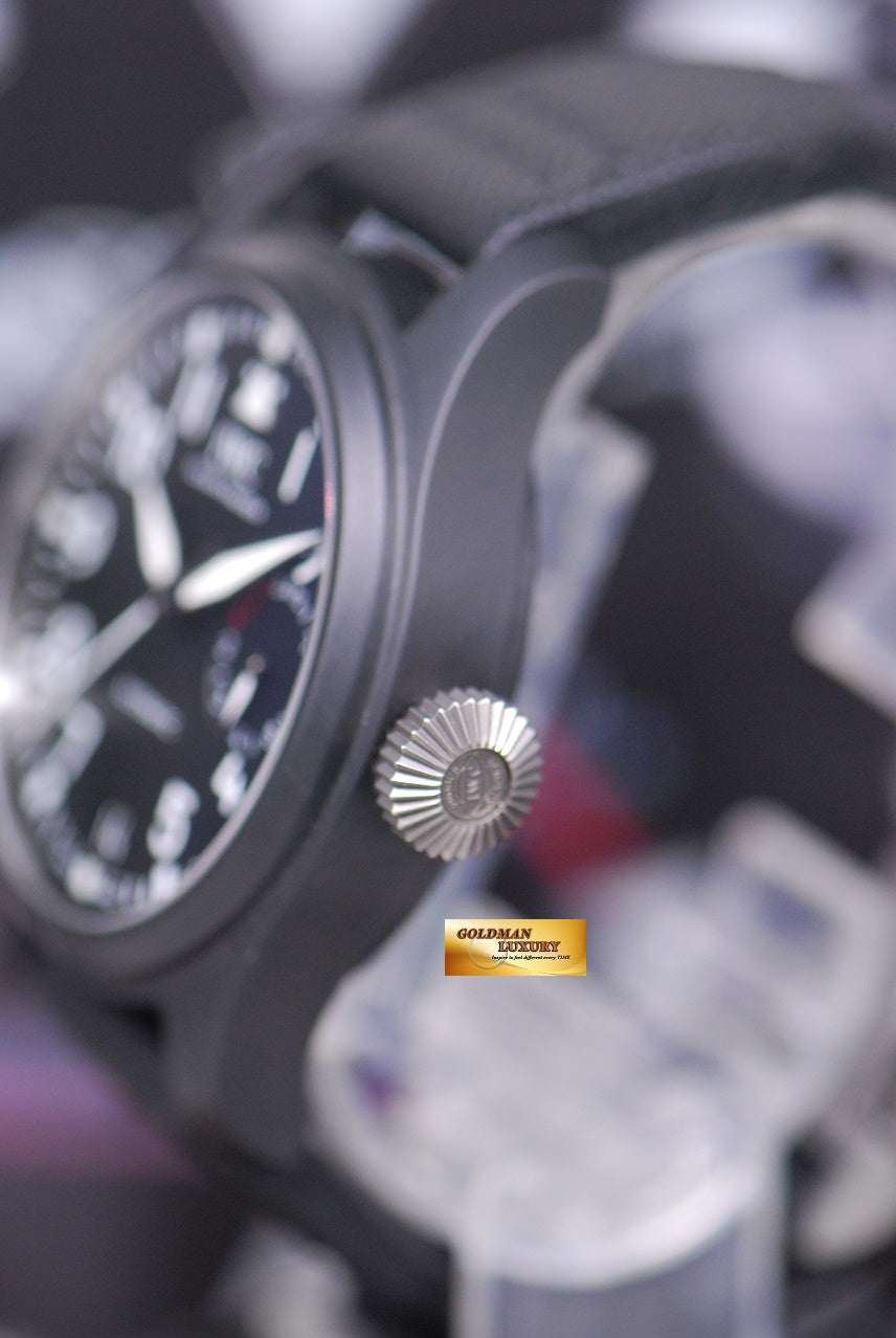 [SOLD] IWC BIG PILOT TOP GUN 46mm CERAMIC 7-DAYS POWER RESERVE AUTOMATIC IW5020-01 (MINT)