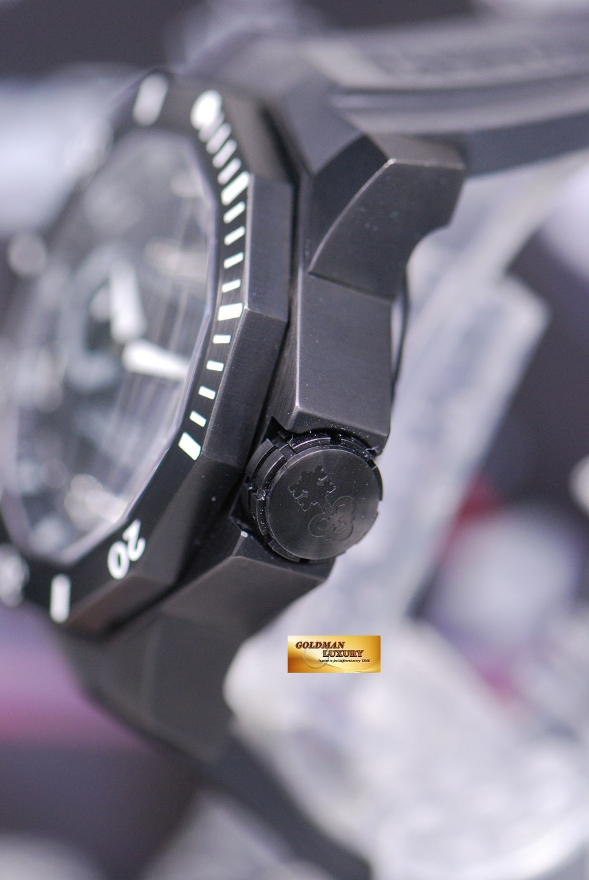 CORUM ADMIRAL’S CUP SEA-DEFENDER 48mm PVD BLACK DEEP HULL 01.0076 (MINT)