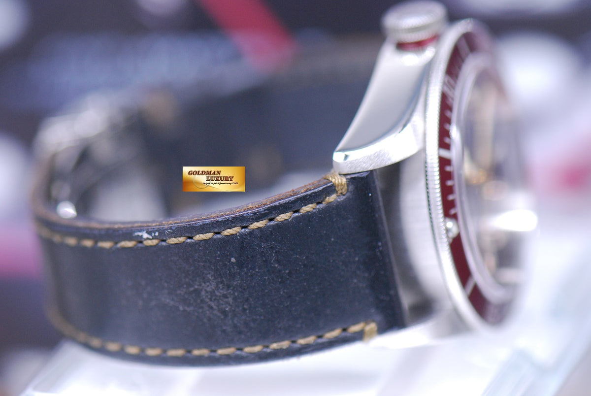 [SOLD] TUDOR BLACK BAY HERITAGE 41mm BURGUNDY BEZEL AUTOMATIC 79220 (MINT)