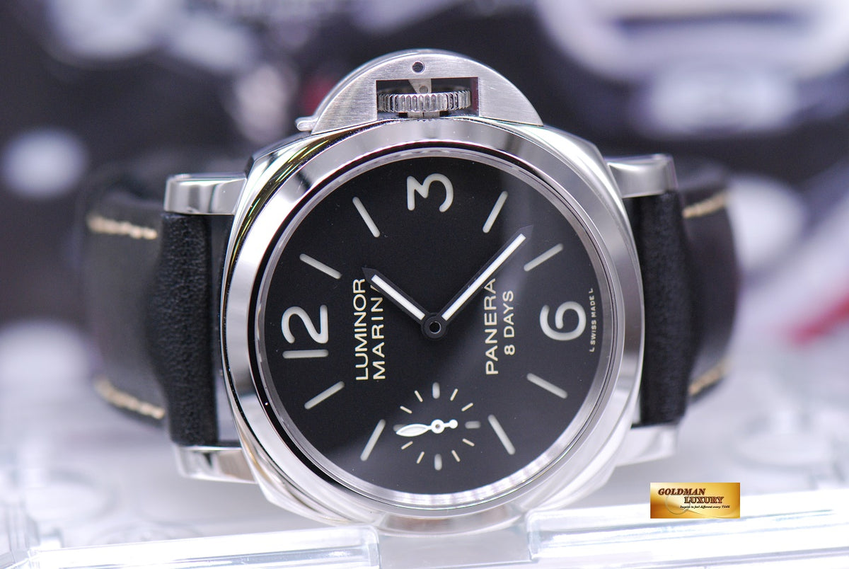 [SOLD] PANERAI LUMINOR MARINA 44mm 8 DAYS MANUAL WINDING PAM 510 (MINT)