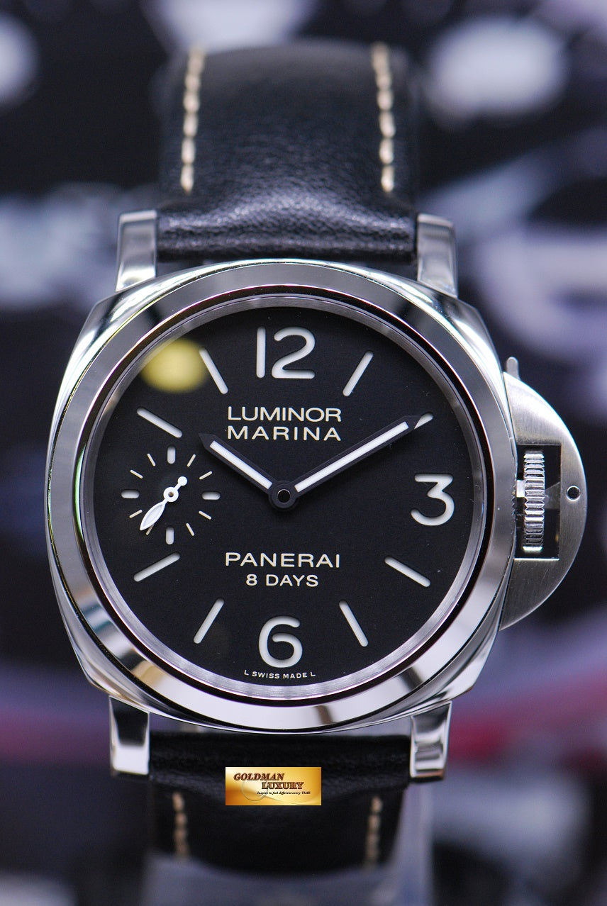 [SOLD] PANERAI LUMINOR MARINA 44mm 8 DAYS MANUAL WINDING PAM 510 (MINT)