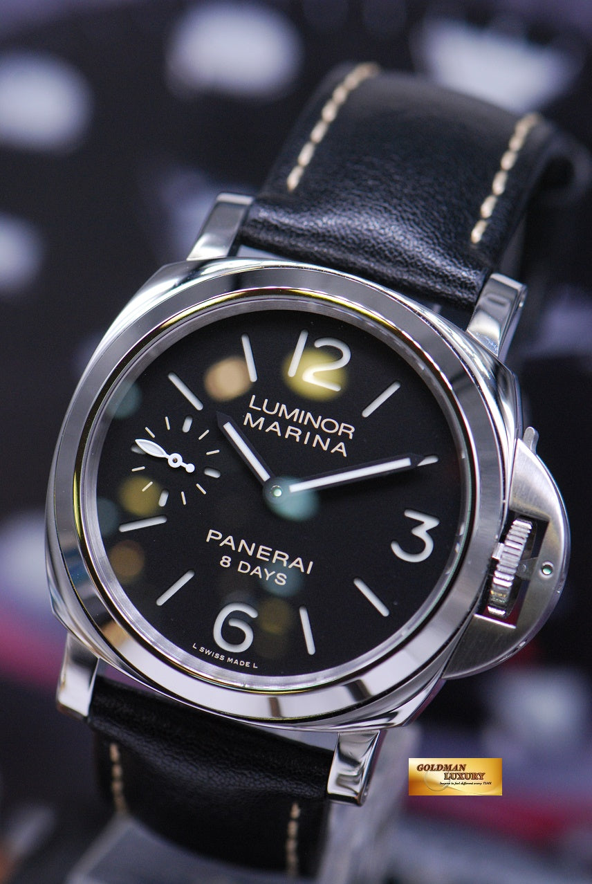 [SOLD] PANERAI LUMINOR MARINA 44mm 8 DAYS MANUAL WINDING PAM 510 (MINT)