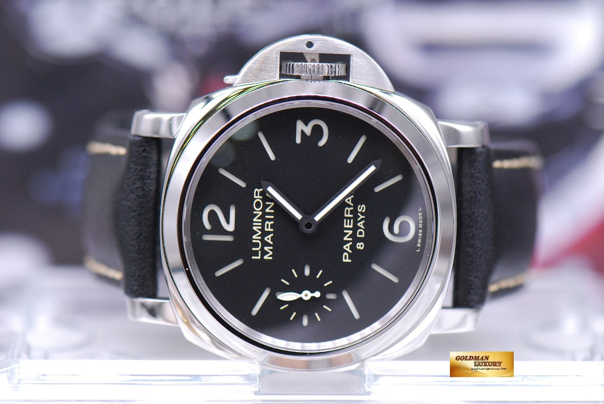 [SOLD] PANERAI LUMINOR MARINA 44mm 8 DAYS MANUAL WINDING PAM 510 (MINT)