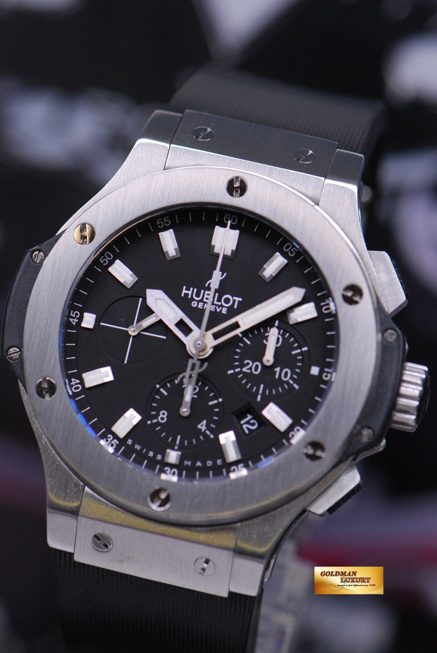 [SOLD] HUBLOT BIG BANG CHRONOGRAPH 44mm STEEL  BEZEL AUTOMATIC 301.SX.1170.RX (NEAR MINT)