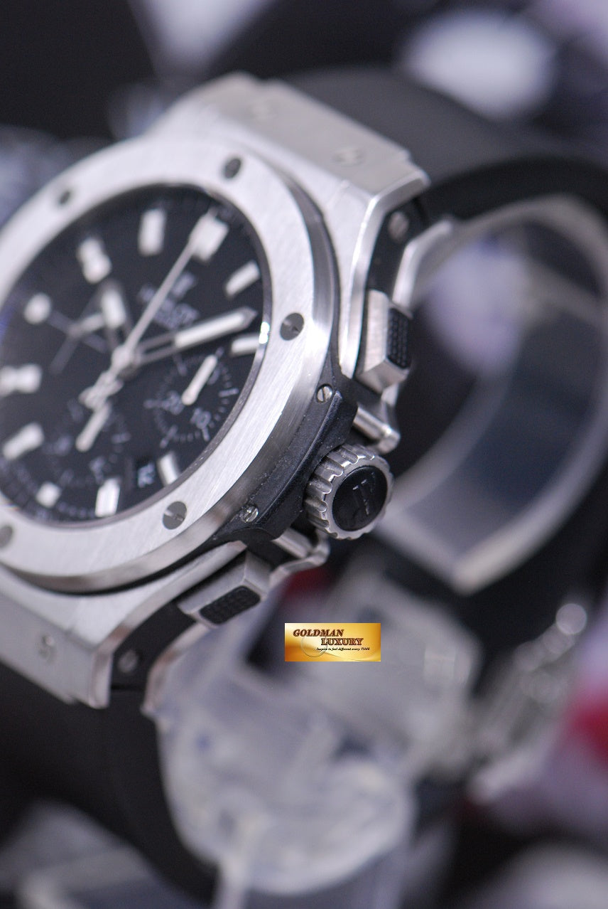 [SOLD] HUBLOT BIG BANG CHRONOGRAPH 44mm STEEL  BEZEL AUTOMATIC 301.SX.1170.RX (NEAR MINT)