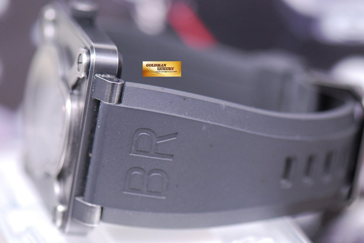 [SOLD] BELL & ROSS SKULL AIRBORNE II PVD COATED AUTOMATIC BR01-92-SAII (MINT)