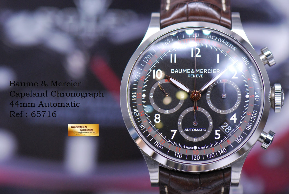 [SOLD] BAUME & MERCIER CAPELAND 44mm CHRONOGRAPH 65716 (LNIB)