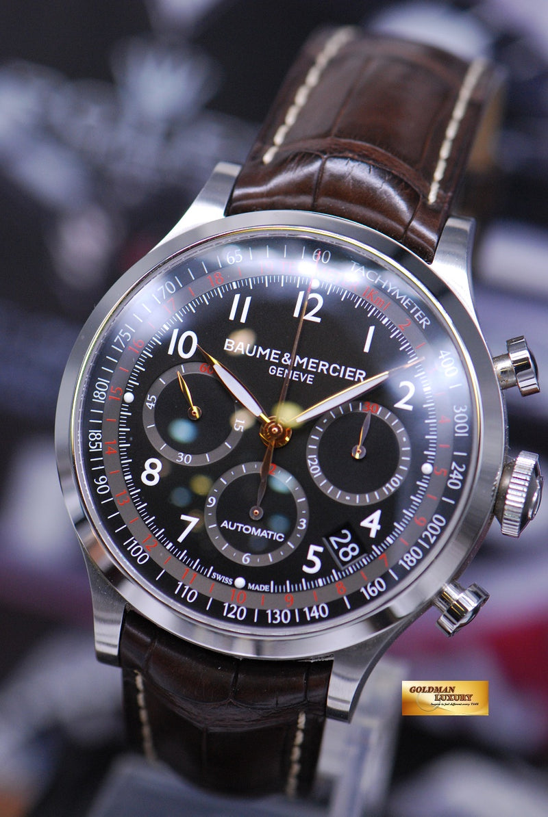 SOLD BAUME MERCIER CAPELAND 44mm CHRONOGRAPH 65716 LNIB