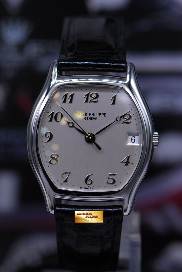 [SOLD] PATEK PHILIPPE GONDOLO TONNEAU PLATINUM AUTOMATIC 5030P (MINT)