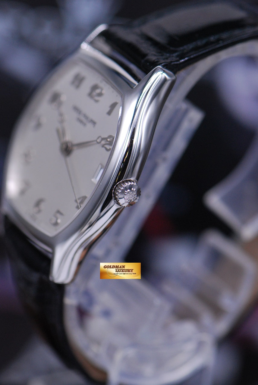 [SOLD] PATEK PHILIPPE GONDOLO TONNEAU PLATINUM AUTOMATIC 5030P (MINT)