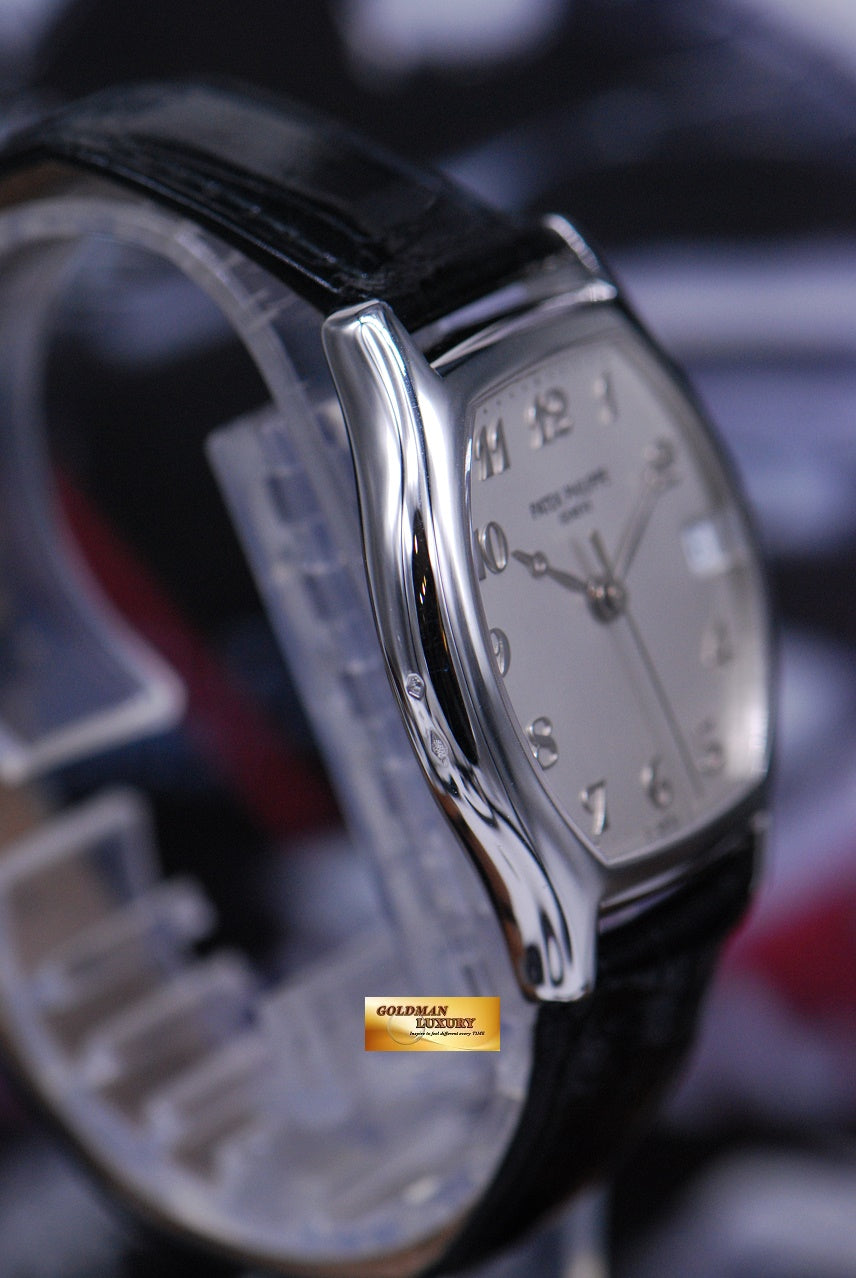 [SOLD] PATEK PHILIPPE GONDOLO TONNEAU PLATINUM AUTOMATIC 5030P (MINT)