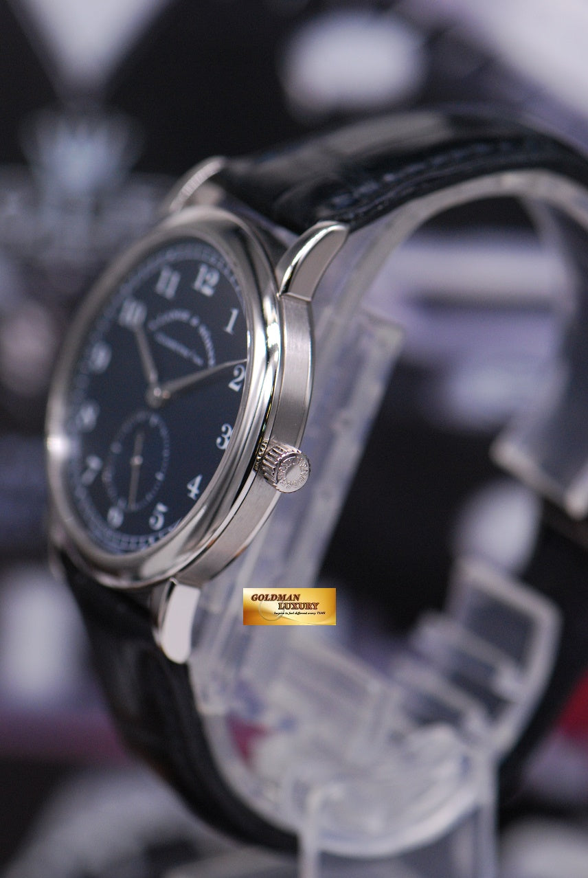 [SOLD] A.LANGE & SOHNE 1815 MECHANICAL 18K WHITE GOLD BLUE (MINT)