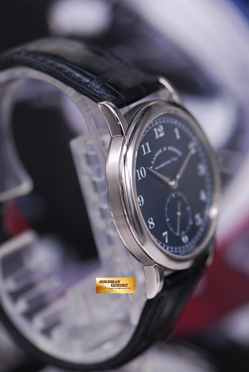 [SOLD] A.LANGE & SOHNE 1815 MECHANICAL 18K WHITE GOLD BLUE (MINT)