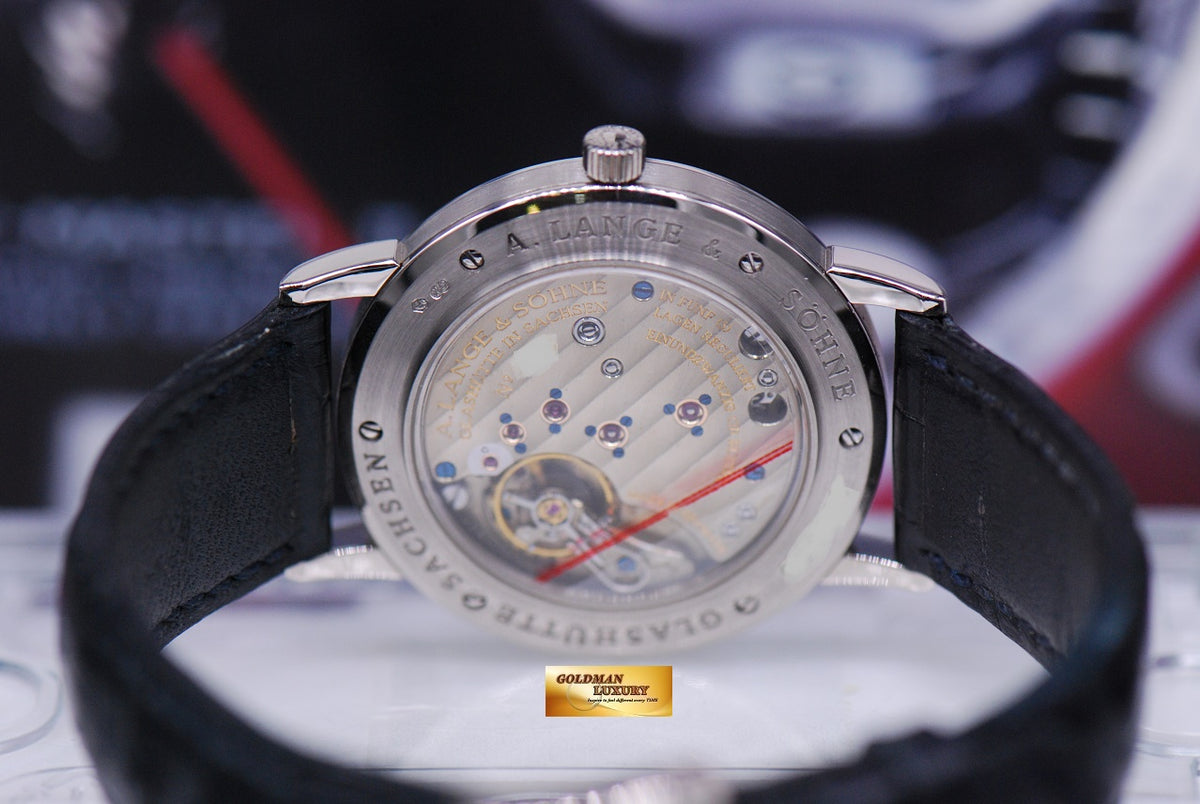 [SOLD] A.LANGE & SOHNE 1815 MECHANICAL 18K WHITE GOLD BLUE (MINT)