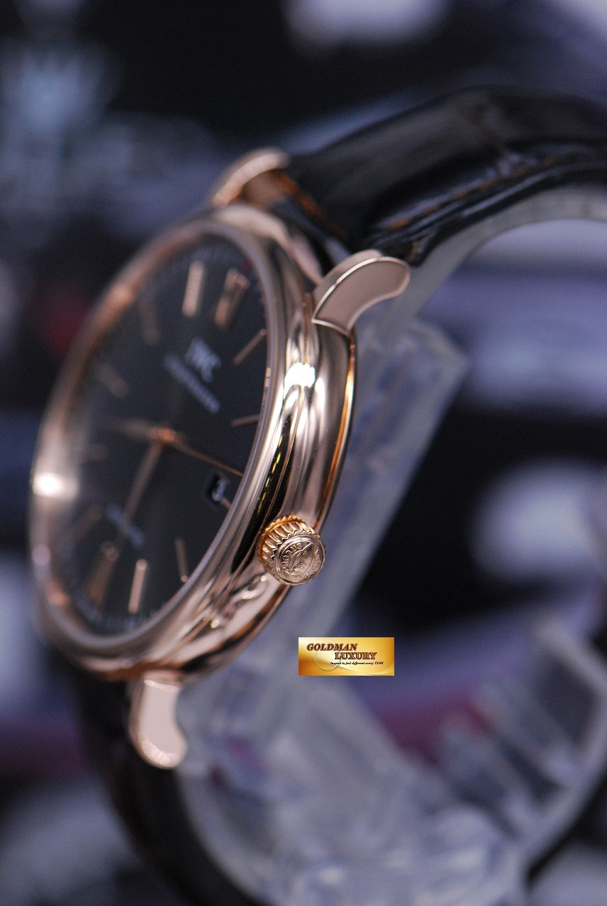 [SOLD] IWC PORTOFINO 18K ROSE GOLD 40mm AUTOMATIC IW356511 (MINT)