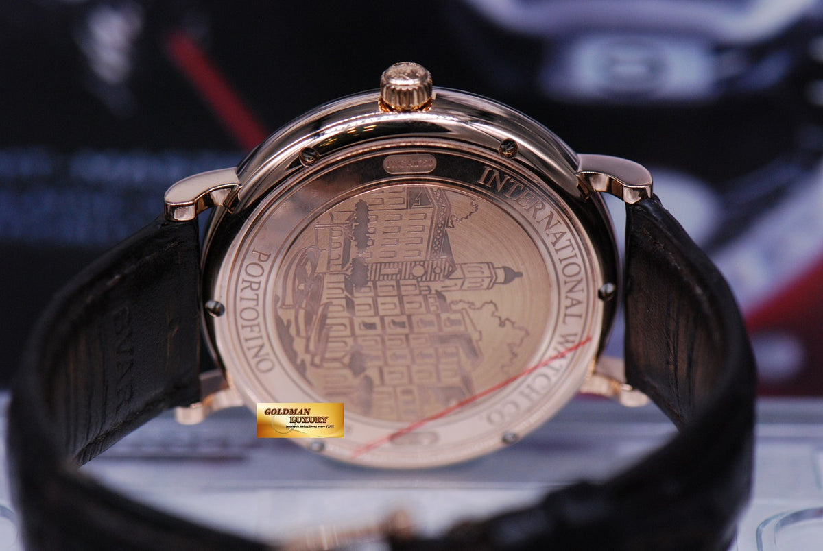 [SOLD] IWC PORTOFINO 18K ROSE GOLD 40mm AUTOMATIC IW356511 (MINT)