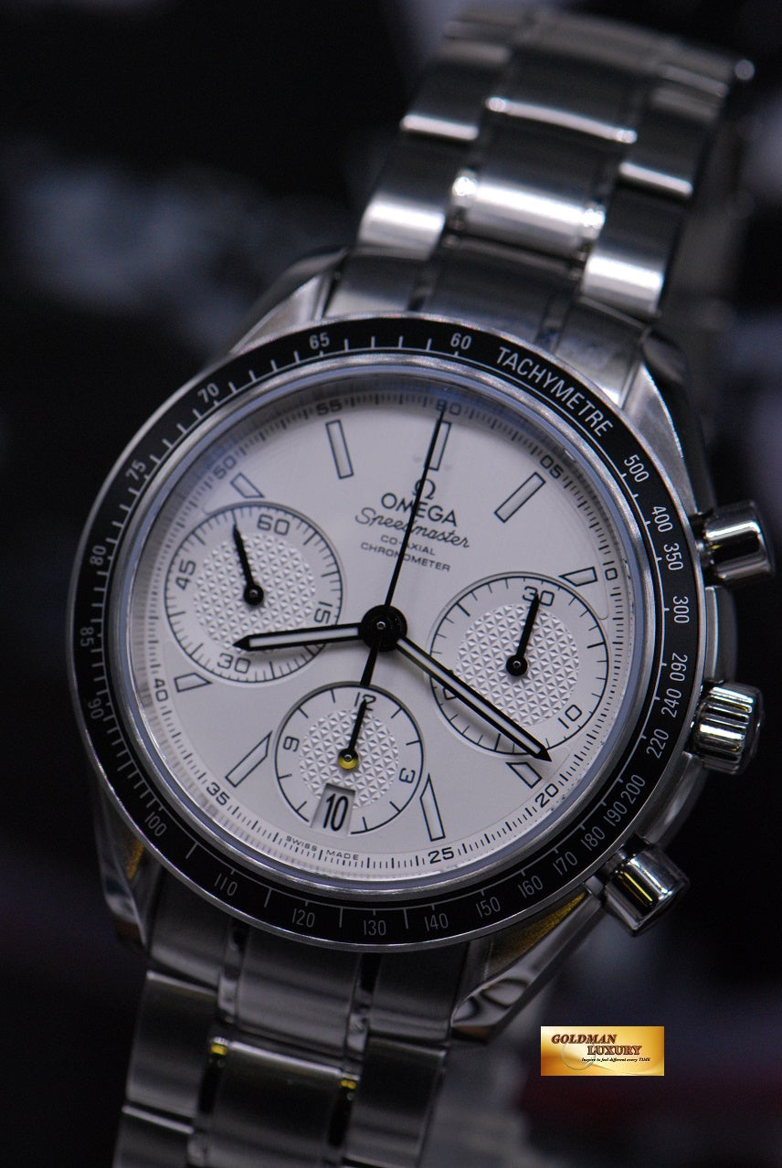 [SOLD] OMEGA SPEEDMASTER RACING CHRONOGRAPH 40mm WHITE AUTOMATIC (LNIB)