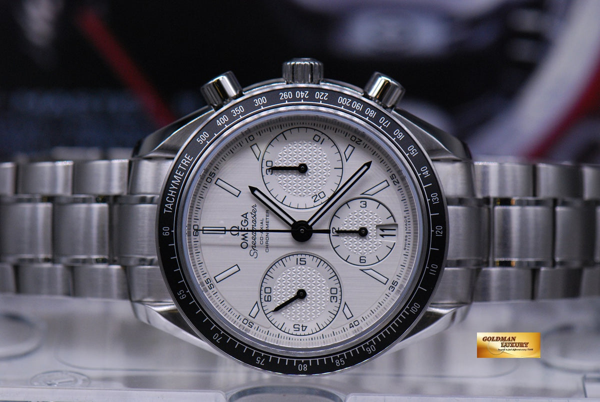 [SOLD] OMEGA SPEEDMASTER RACING CHRONOGRAPH 40mm WHITE AUTOMATIC (LNIB)