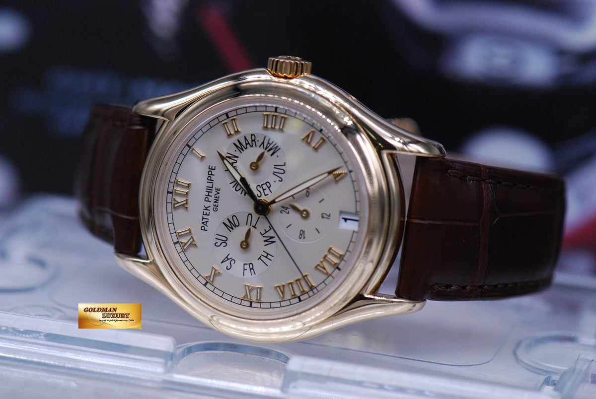 [SOLD] PATEK PHILIPPE ANNUAL CALENDAR 18K ROSE GOLD 36mm AUTOMATIC 5035J (MINT)
