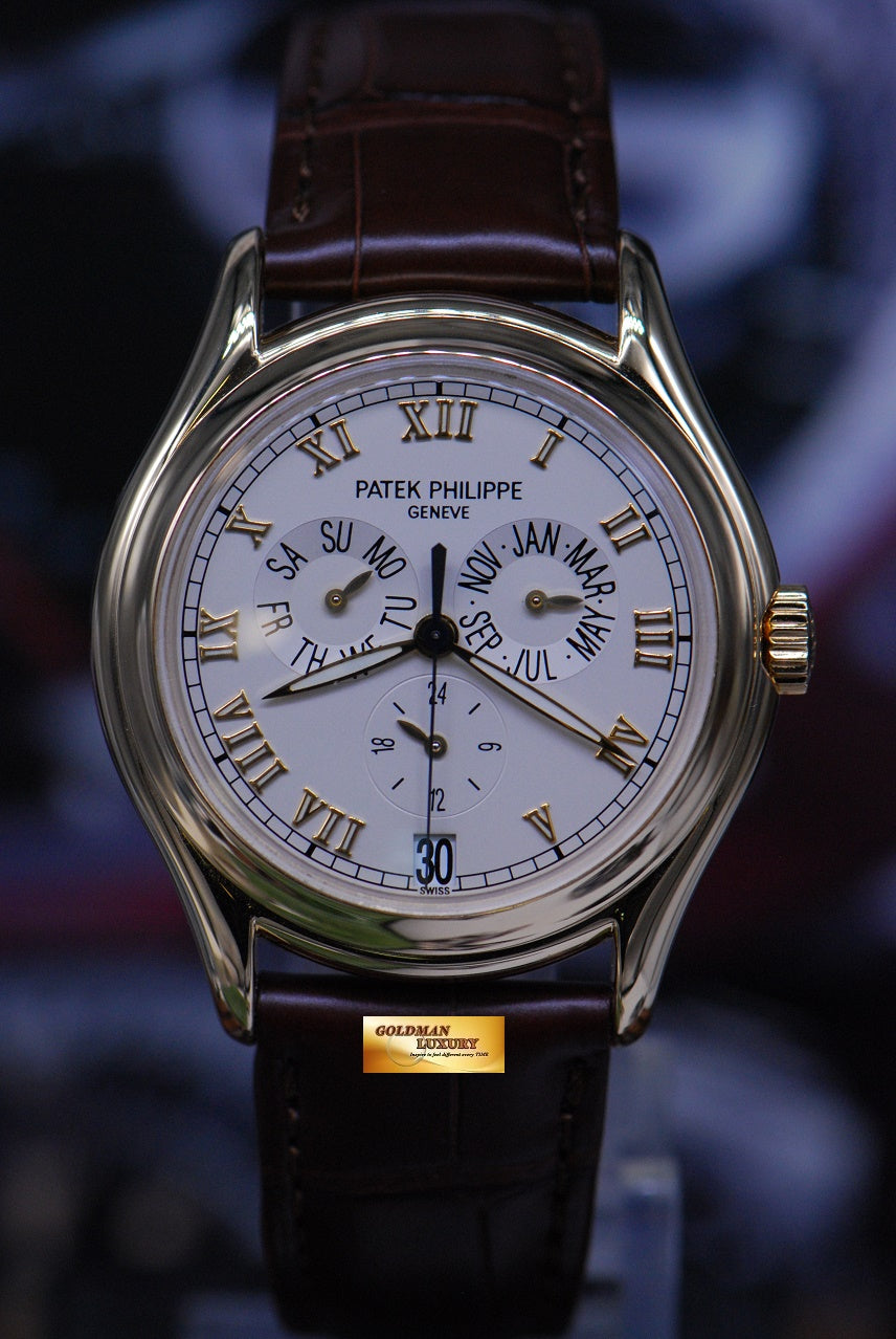 [SOLD] PATEK PHILIPPE ANNUAL CALENDAR 18K ROSE GOLD 36mm AUTOMATIC 5035J (MINT)