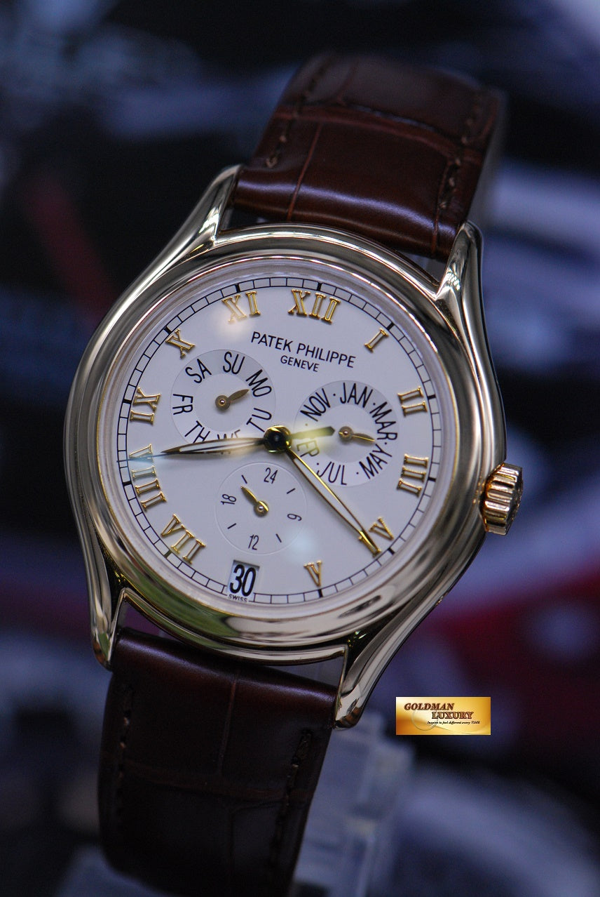 [SOLD] PATEK PHILIPPE ANNUAL CALENDAR 18K ROSE GOLD 36mm AUTOMATIC 5035J (MINT)