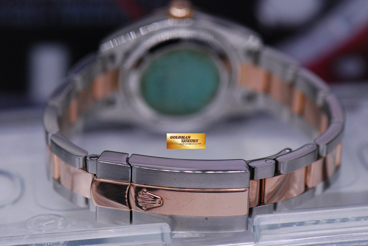 [SOLD] ROLEX OYSTER PERPETUAL DATEJUST 26mm HALF-ROSE GOLD DIAMOND DIAL 179161 (MINT)