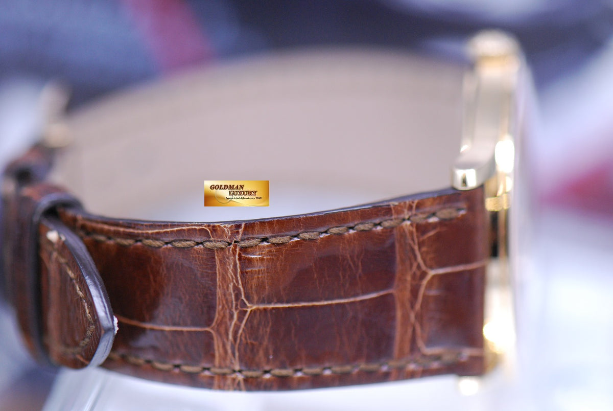 [SOLD] PATEK PHILIPPE CALATRAVA 37mm 18K YELLOW GOLD SUB-SEC DIAL MANUAL 5196J (MINT)