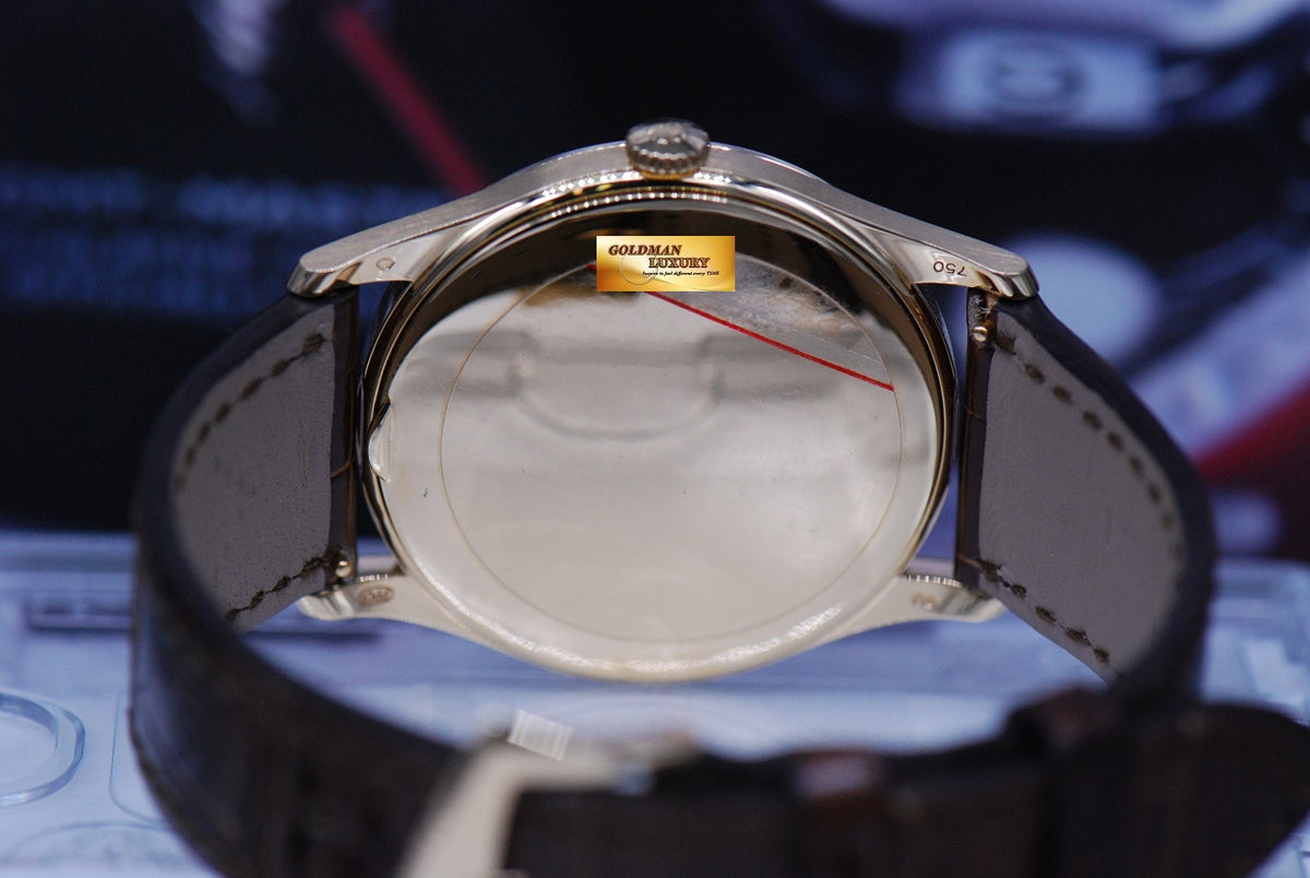 [SOLD] PATEK PHILIPPE CALATRAVA 37mm 18K YELLOW GOLD SUB-SEC DIAL MANUAL 5196J (MINT)