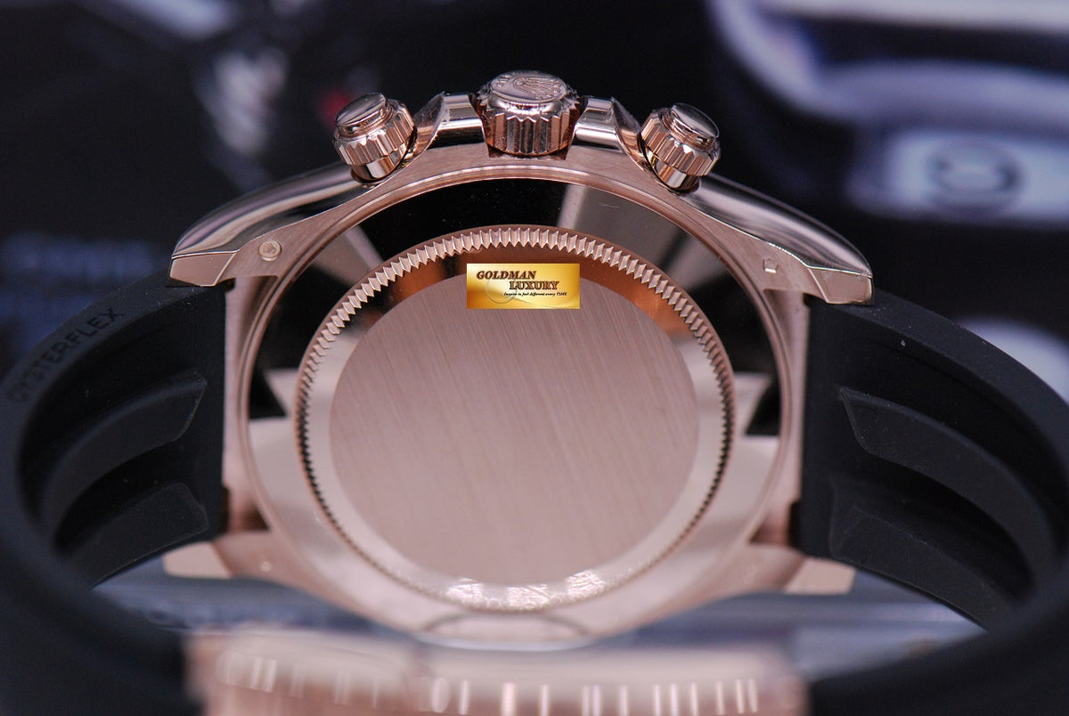 [SOLD] ROLEX OYSTER PERPETUAL DAYTONA 18K EVEROSE GOLD CHOCOLATE DIAL 116515LN (BNIB)